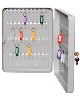 Шкафчик для ключей Alco 890-33 на 20ключ. 200x160x80мм серый сталь