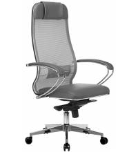 Эргономичное кресло руководителя Samurai Comfort - 1.01 (серый)