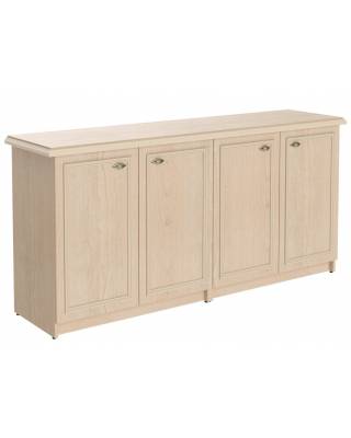Шкаф низкий двух секционный RLW 185 Бук Тиара 1808х466х886