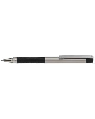 Ручка шариков. Zebra F-301 Compact (28011) черный d=1мм черные резин. манжета