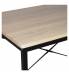 Стол на металлокаркасе BRABIX LOFT CD-005,1200х520х1200 мм, 3 полки, цвет дуб натуральный, 641223. Фото товара с разных ракурсов.