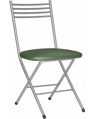 Складной стул Бистро-200 (Зеленый кожзам №2).