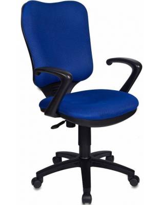 Кресло бюрократ CH-540AXSN (Синяя ткань TW)
