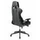 Кресло игровое Бюрократ VIKING 5 AERO BLACK EDITION черный искусственная кожа. Фото товара с разных ракурсов.