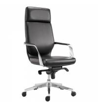 Кресло офисное  PREMIUM "Resonance EX-755", мультиблок, алюминий, экокожа, черное, 532487