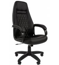 Кресло Chairman 950 LT (черная экокожа)