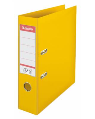 Папка-регистратор Esselte №1 Power 811310P A4 75мм пластик желтый