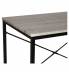 Стол на металлокаркасе BRABIX LOFT CD-005, 1200х520х1200 мм, 3 полки, цвет дуб антик, 641222. Фото товара с разных ракурсов.