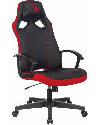 Кресло игровое A4Tech Bloody GC-150 черный с подголов. крестов. пластик