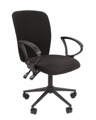 Кресло chairman 9801 black главное фото