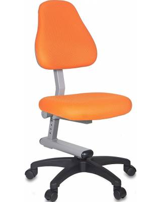 Детское кресло бюрократ KD-8 (Оранжевое, ткань TW)