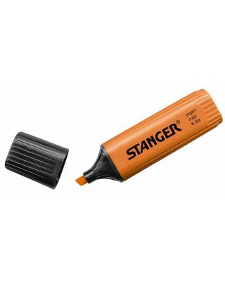 Маркер текстовой Stanger 180002000 1-5мм оранжевый