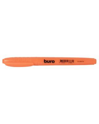 Маркер текстовой Buro 048000413 скошенный пиш. наконечник 1-5мм оранжевый