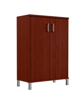 Шкаф средний с глухими дверьми B 420.6 Бургунди 900х450х1286 
