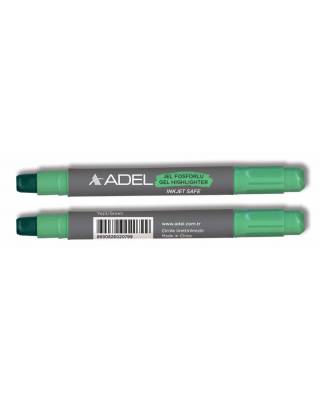 Текстовыделитель Adel 420-1860-067 механический гелевый зеленый