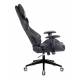 Кресло игровое Бюрократ VIKING 4 AERO BLACK EDITION черный искусст.кожа/ткань. Фото товара с разных ракурсов.