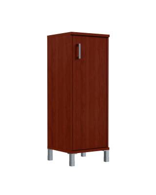 Шкаф-колонка средняя с глухой дверью B 421.6(L) Бургунди 475х450х1286  главное фото