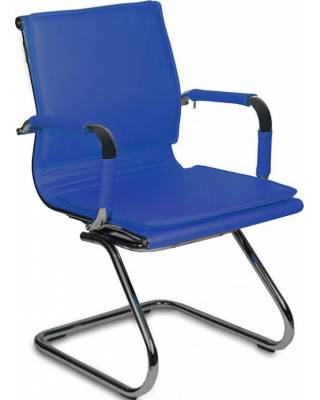 Кресло бюрократ CH-993 Low-V (Голубое)