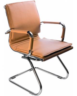 Кресло бюрократ CH-993 Low-V (Светло-коричневое)