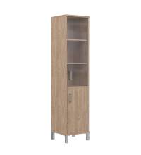 Шкаф-колонка комбинированная B 431.5(R) Дуб Девон 475х450х2054 