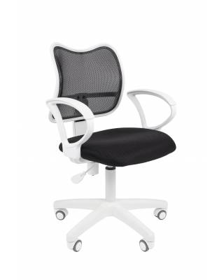 Офисное кресло Chairman 450 LT Россия белый пластик TW-11/TW-01 черный
