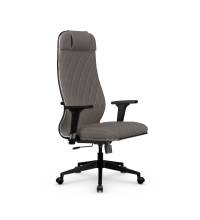 Кресло руководителя Мetta L 1m 40M/2D MPES (Кожа MPES - Серый)