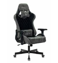 Кресло игровое геймерское Бюрократ VIKING 7 KNIGHT B FABRIC черный текстиль/эко.кожа крестовина металл