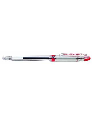 Ручка шариковая Zebra JIMNIE (RB-100-R) 0.7мм красный