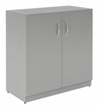 Шкаф с глухими малыми дверьми SR-2W.1 Серый 770х375х790