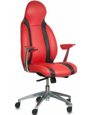 Кресло бюрократ Mio (Красное)
