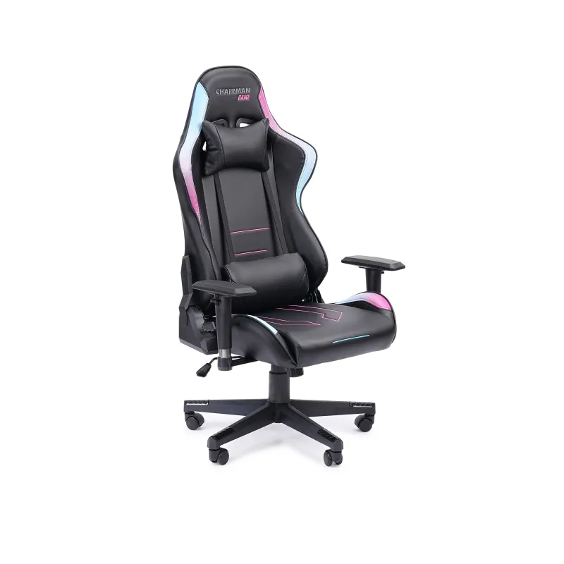 Игровое кресло Chairman CH32 экокожа, черный главное фото