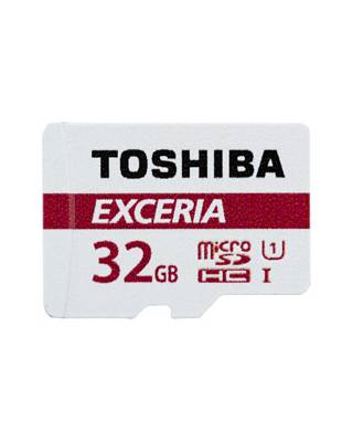 Флеш карта microSDHC 32Gb Class10 Toshiba THN-M301R0320EA M301 + adapter