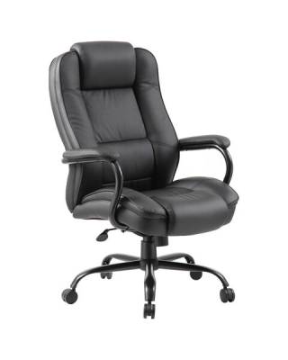 Кресло офисное  PREMIUM "Heavy Duty HD-002", усиленное, НАГРУЗКА до 200 кг, экокожа