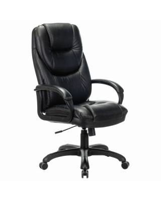 Кресло офисное  PREMIUM "Nord EX-590", черный пластик, экокожа, черное главное фото
