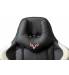 Кресло игровое геймерское Бюрократ VIKING 5 AERO WHITE черный/белый искусственная кожа. Фото товара с разных ракурсов.