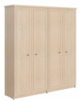 Шкаф высокий 2-х секционный с глухими дверьми RHC 180.1 Бук Тиара 1808х466х2023 главное фото