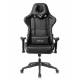 Кресло игровое Бюрократ VIKING 5 AERO BLACK EDITION черный искусственная кожа. Фото товара с разных ракурсов.