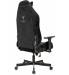 Кресло игровое Knight N1 Fabric черный Light-20 с подголов. крестов. металл. Фото товара с разных ракурсов.