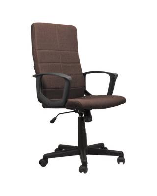Кресло офисное  "Focus EX-518", ткань, коричневое, 531577