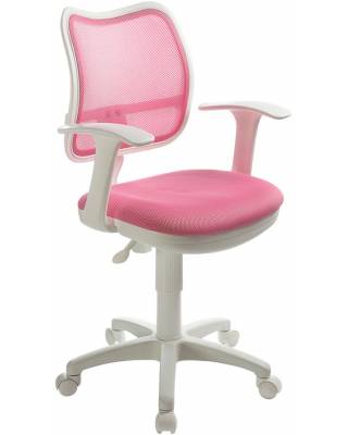 Кресло бюрократ CH-W797 AXSN (Розовое)