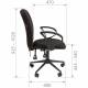 Кресло chairman 9801 black. Фото товара с разных ракурсов.