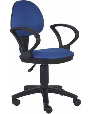 Кресло бюрократ СН-318AXN (Темно-синее)