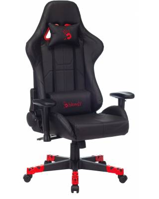 Кресло игровое A4Tech Bloody GC-550 черный эко.кожа крестов. главное фото