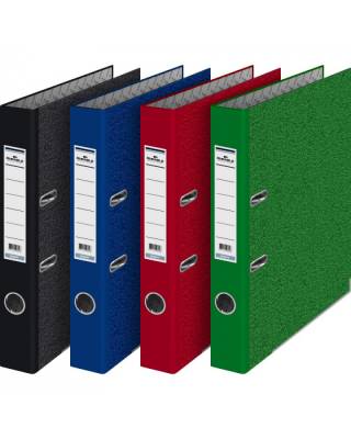 Папка-регистратор Durable 3420-32 A4 50мм картон зеленый мрамор
