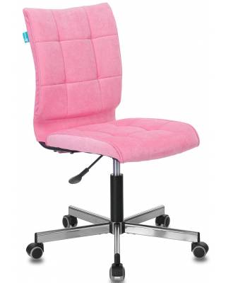 Кресло бюрократ CH-330M/Pink (Ткань Велюр)