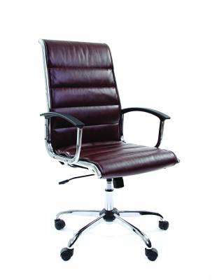 Офисное кресло Chairman 760 Россия Экопремиум коричневый