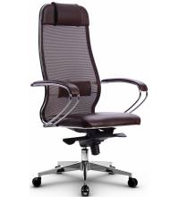 Эргономичное кресло руководителя Samurai Comfort - 1.01 коричневое