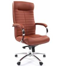 Офисное кресло Chairman 480CH экокожа Terra 111 коричневый