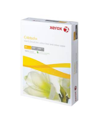 Бумага XEROX COLOTECH PLUS, А4, 100 г/м2, 500 л., для полноцветной лазерной печати, А++, Австрия, 170% (CIE), 003R98842