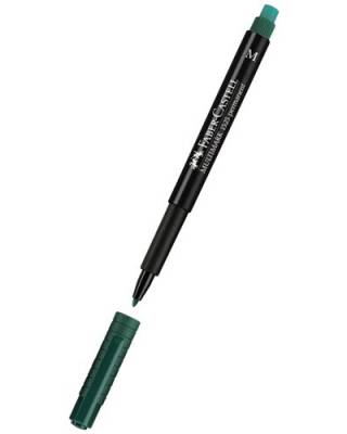 Ручка капиллярная Faber-Castell Multimark (152563) 1.0мм зеленые чернила